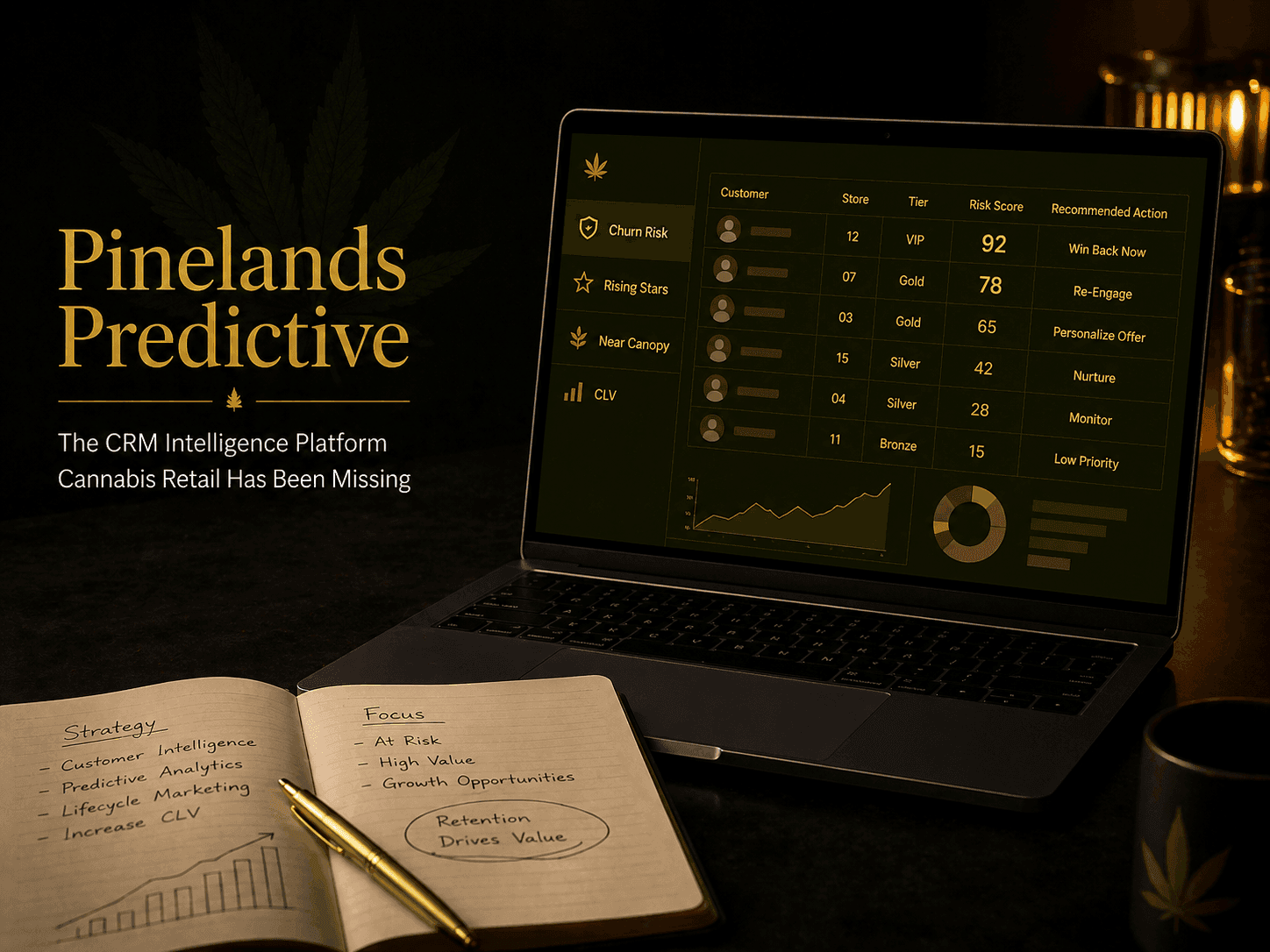 Pinelands Predictive, Cannabis Customer Churn Prediction